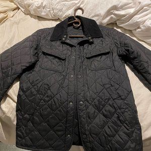 Barbour Black quilted Jacket - Medium